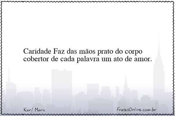 Frase de Karl Marx