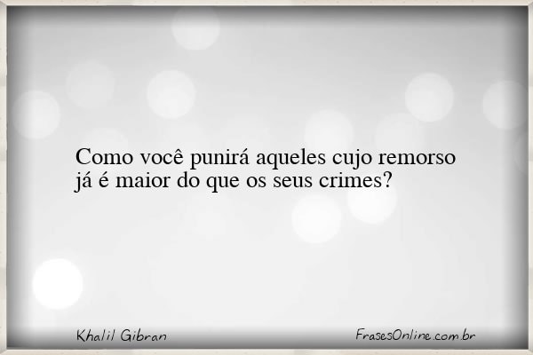 Frase de Khalil Gibran