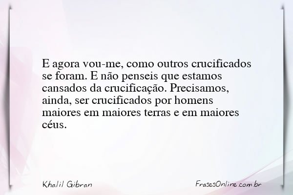 Frase de Khalil Gibran