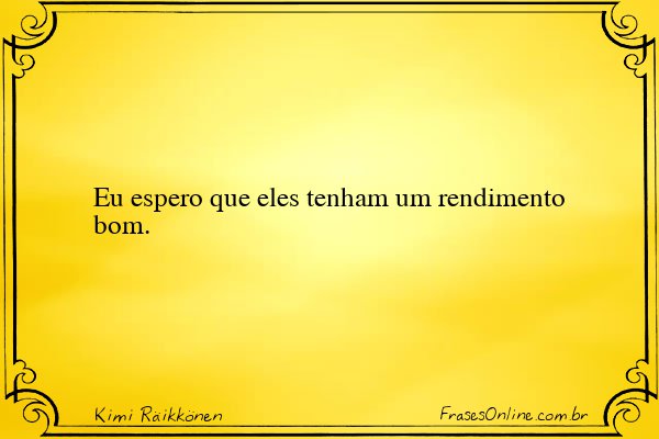 Frase de Kimi Räikkönen