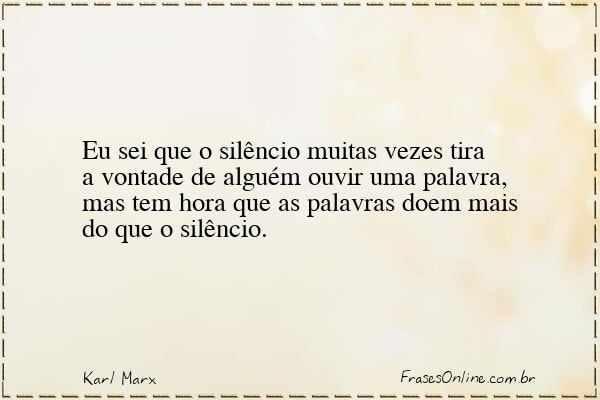 Frase de Karl Marx