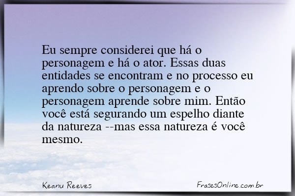 Frase de Keanu Reeves