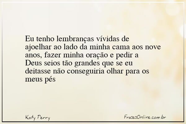 Frase de Katy Perry