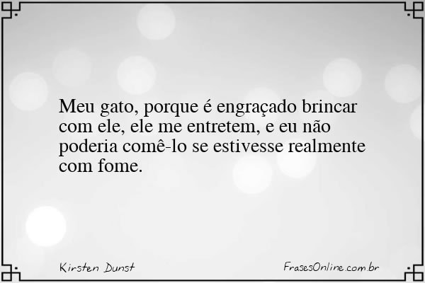 Frase de Kirsten Dunst