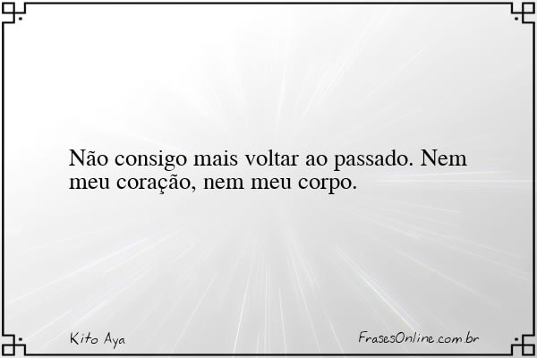 Frase de Kito Aya