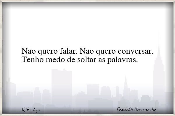 Frase de Kito Aya