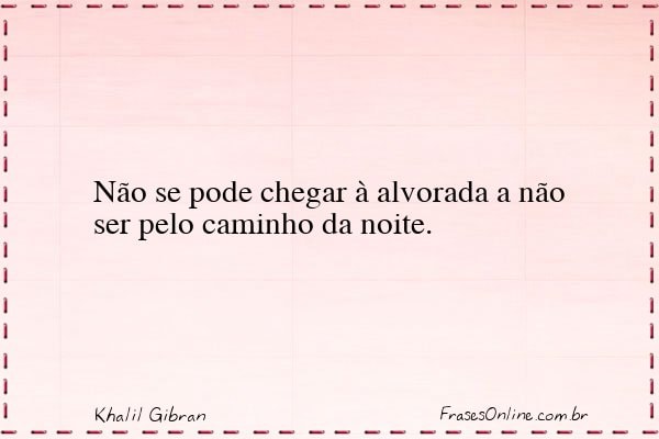 Frase de Khalil Gibran