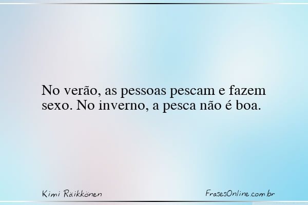 Frase de Kimi Räikkönen