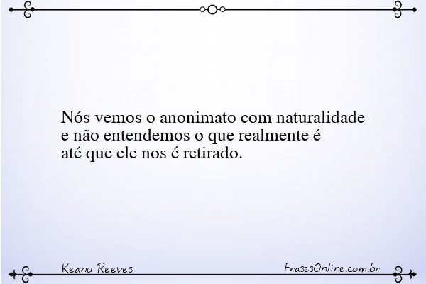 Frase de Keanu Reeves