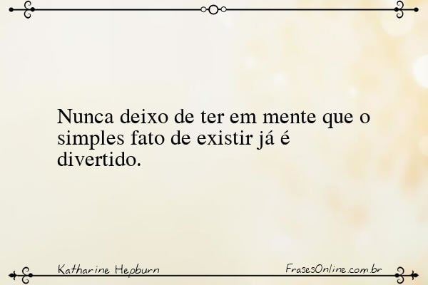 Frase de Katharine Hepburn