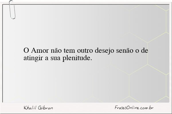 Frase de Khalil Gibran
