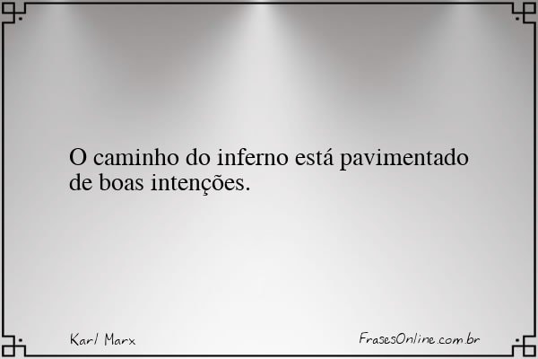 Frase de Karl Marx