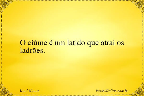 Frase de Karl Kraus