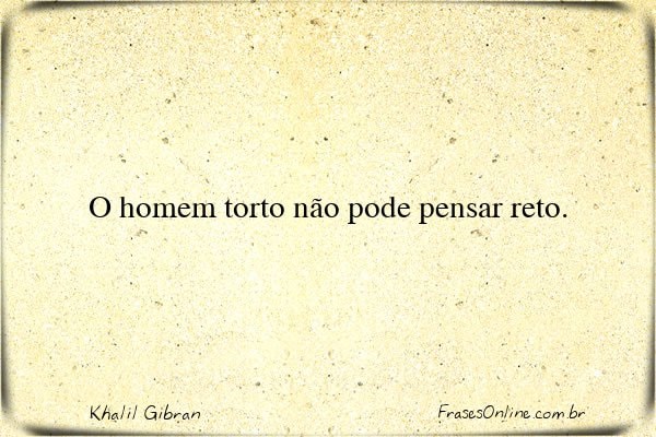 Frase de Khalil Gibran