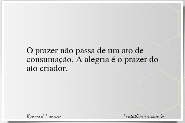 Frase de Konrad Lorenz