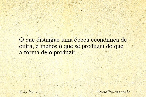 Frase de Karl Marx