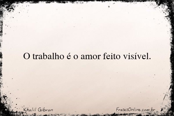 Frase de Khalil Gibran