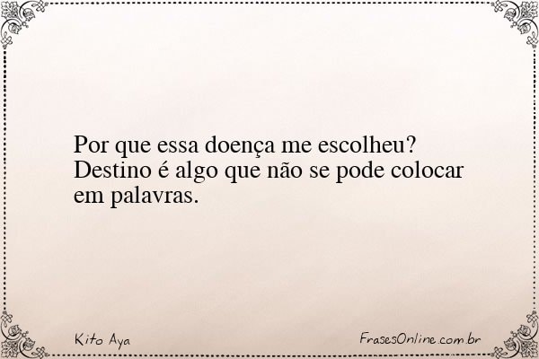 Frase de Kito Aya