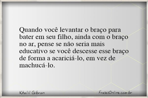Frase de Khalil Gibran