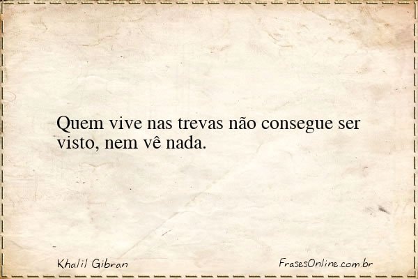 Frase de Khalil Gibran