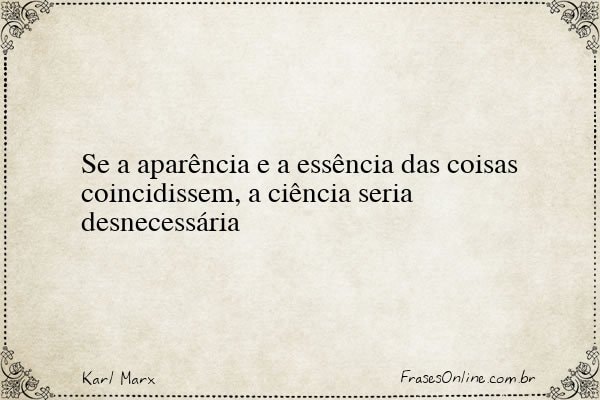 Frase de Karl Marx