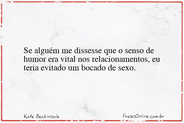 Frase de Kate Beckinsale