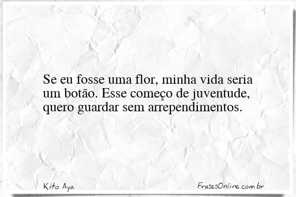 Frase de Kito Aya