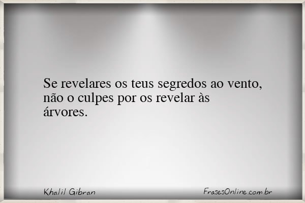 Frase de Khalil Gibran