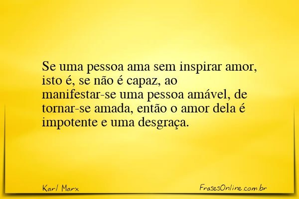 Frase de Karl Marx