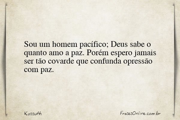 Frase de Kossuth