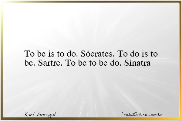 Frase de Kurt Vonnegut