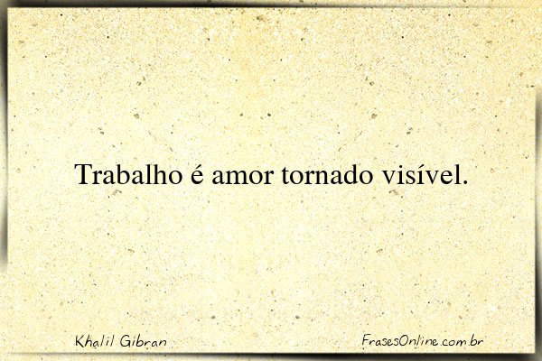 Frase de Khalil Gibran