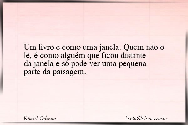 Frase de Khalil Gibran