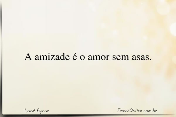 Frase de Lord Byron