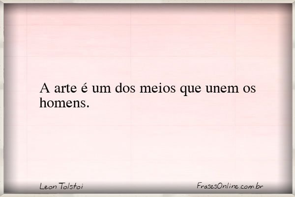 Frase de Leon Tolstoi