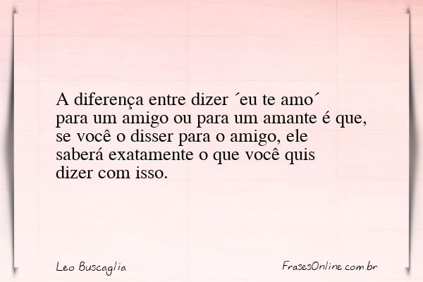 Frase de Leo Buscaglia