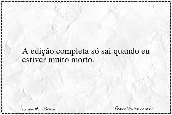 Frase de Lomanto Júnior