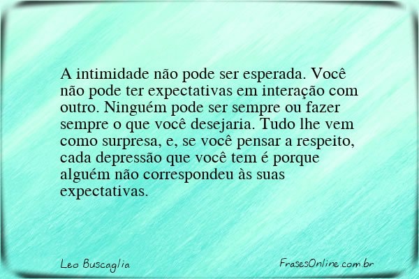 Frase de Leo Buscaglia