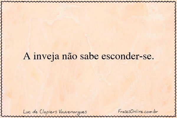 Frase de Luc de Clapiers Vauvenargues