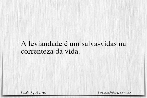 Frase de Ludwig Börne