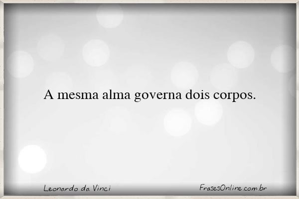 Frase de Leonardo da Vinci