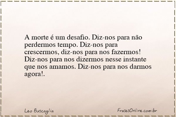 Frase de Leo Buscaglia