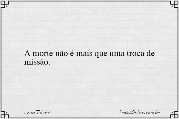 Frase de Leon Tolstoi