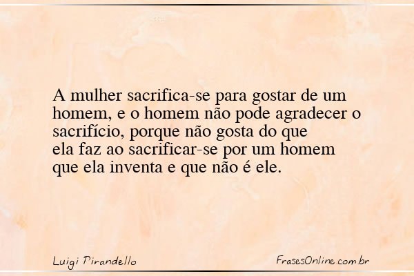 Frase de Luigi Pirandello