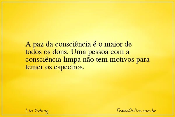 Frase de Lin Yutang