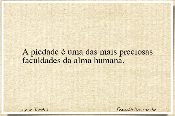 Frase de Leon Tolstoi