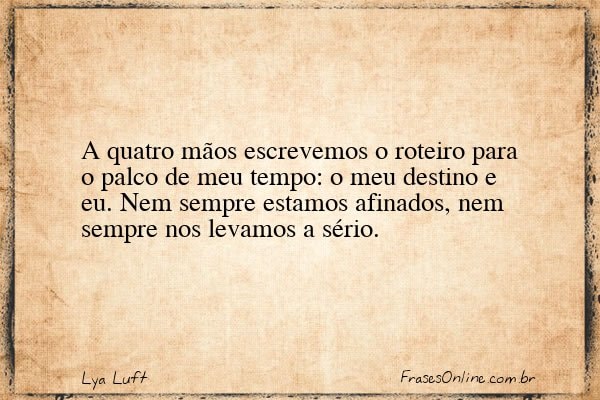 Frase de Lya Luft