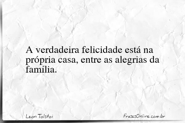 Frase de Leon Tolstoi