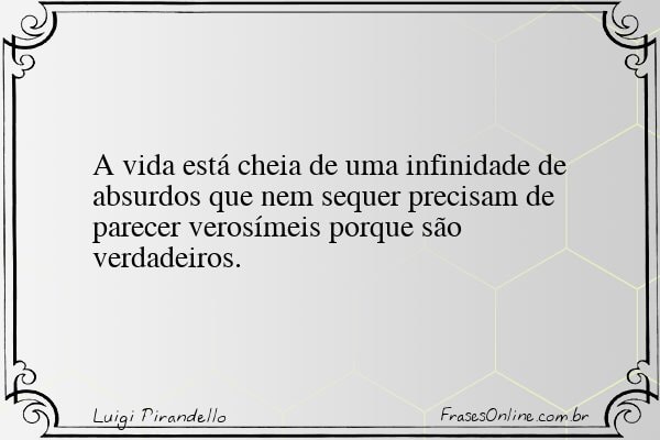 Frase de Luigi Pirandello