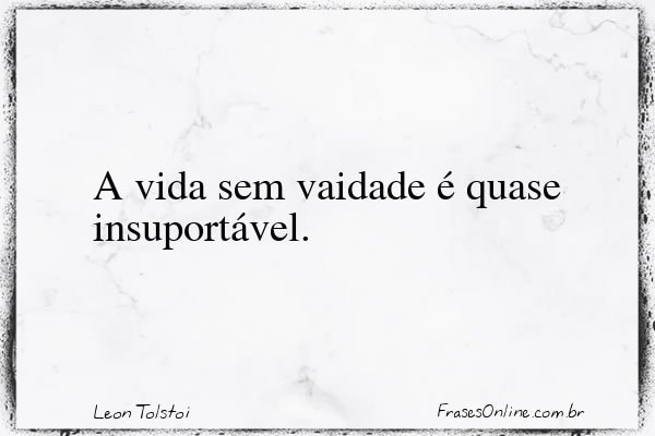 Frase de Leon Tolstoi